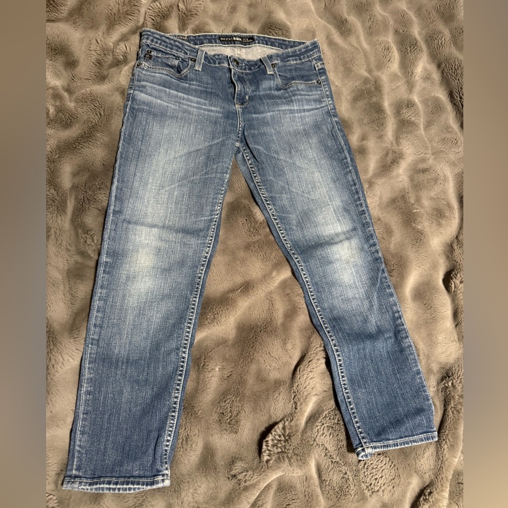 Big Star Women's Straight Leg Blue Jeans